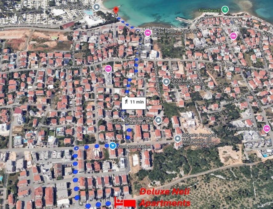 Deluxe Neli Apartments Задар Экстерьер фото